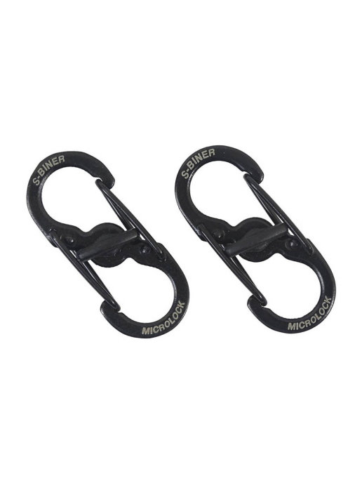 Карабин S-Biner, размер 5, металл черный
