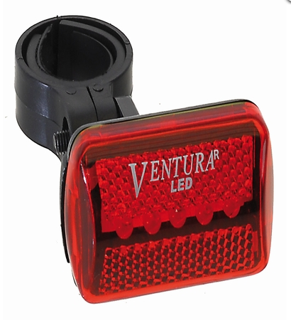 ВелоФонарь задний Ventura 5 диод, 2 функц