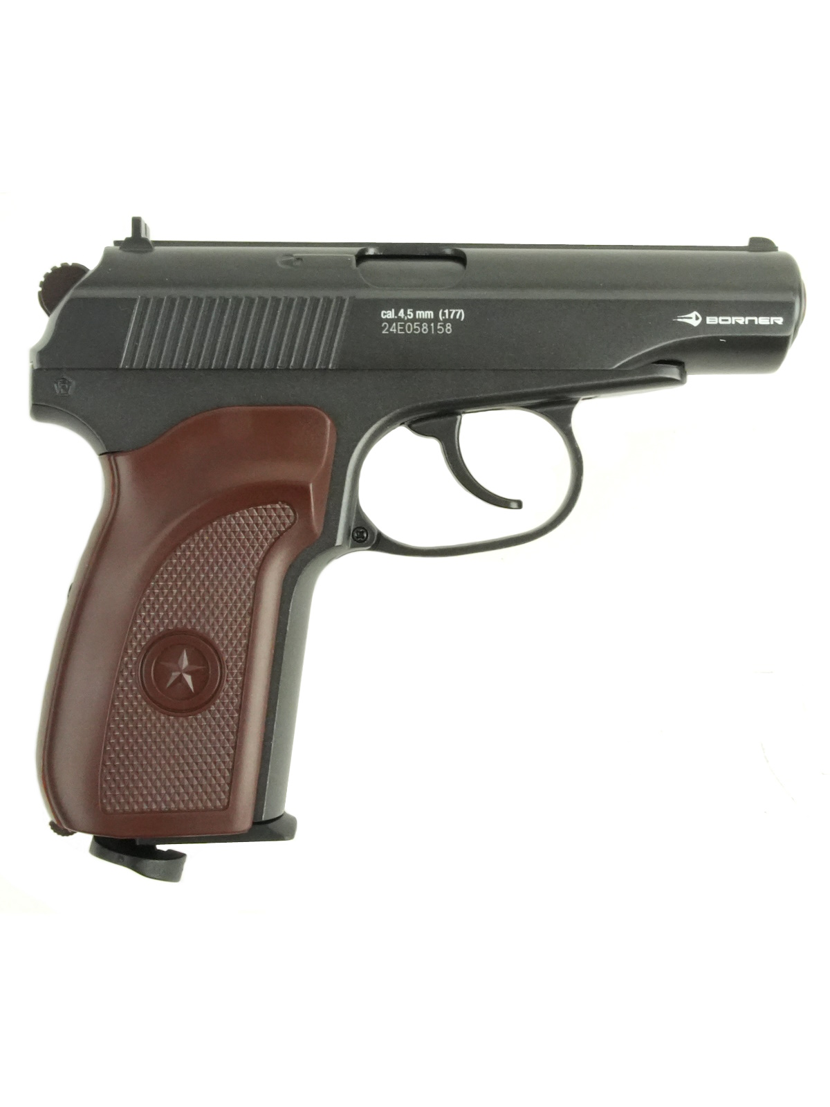 Пистолет пневматический PM49, к.4,5мм (blowback)