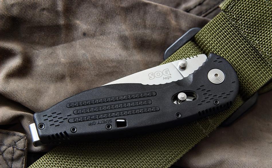 Нож складной Vulcan (с фикс., сталь VG10 San Mai)