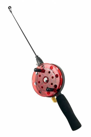 Удочка зимняя HR202, d76мм, ручка неопрен 10см, хлыст 20см