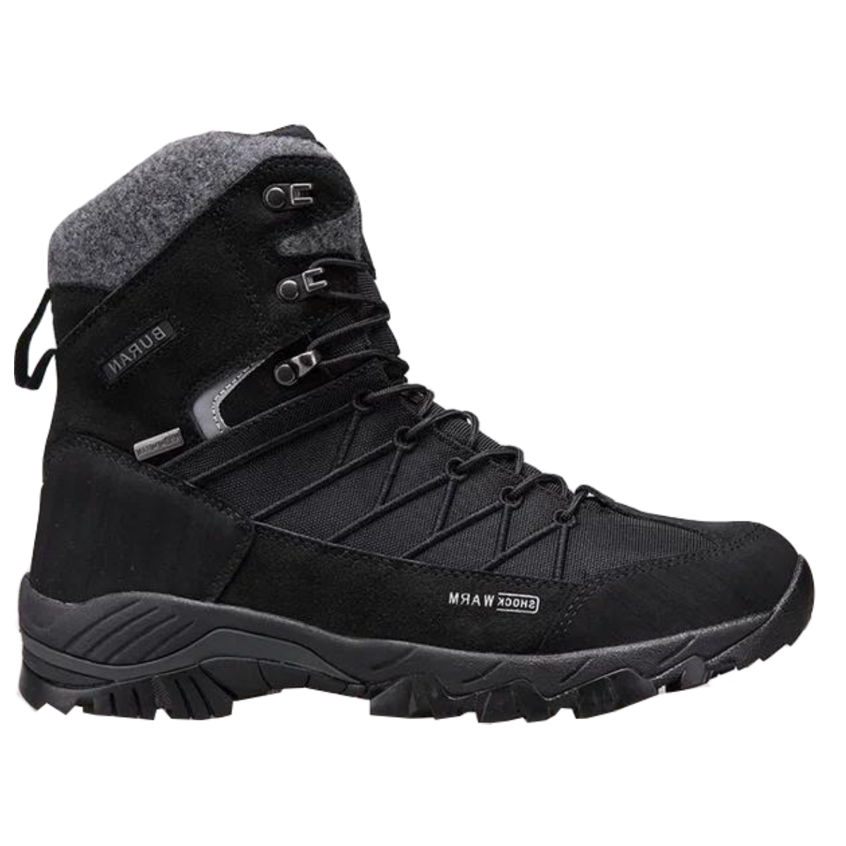 Ботинки BURAN W2377,THINSULATE зима.,черный